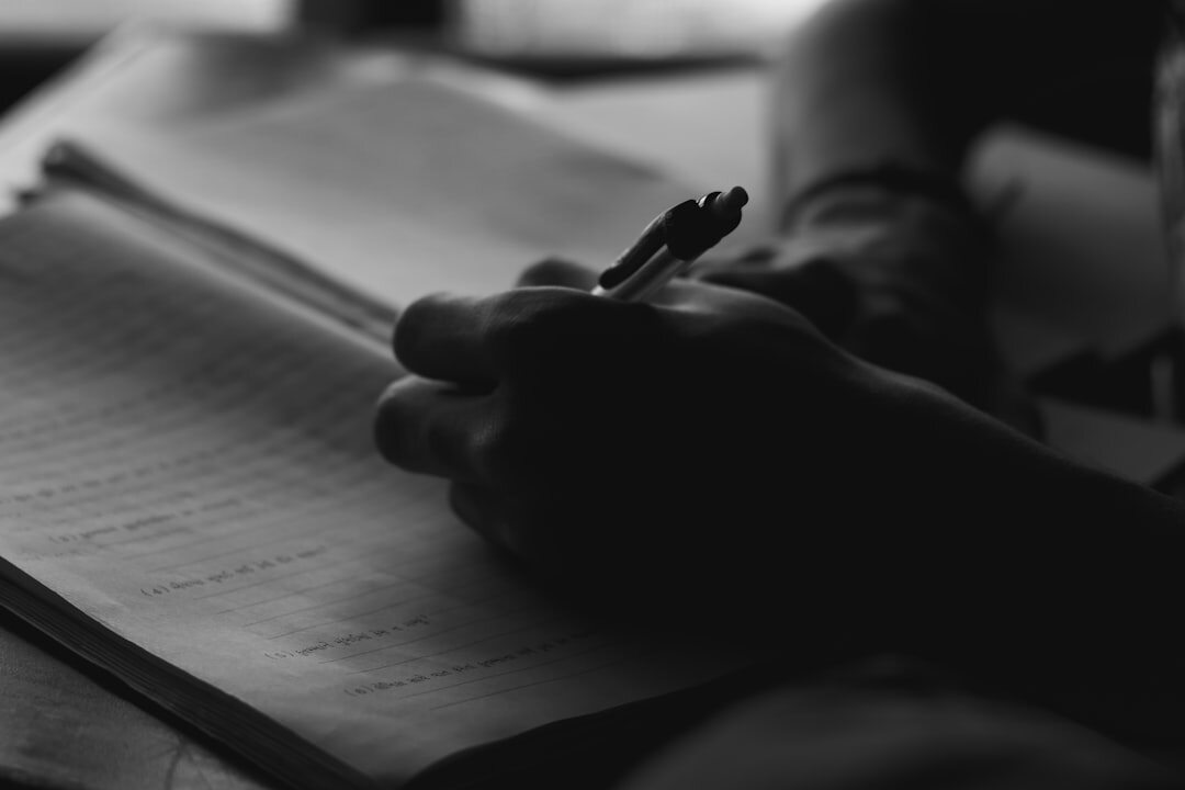 writer working on biography