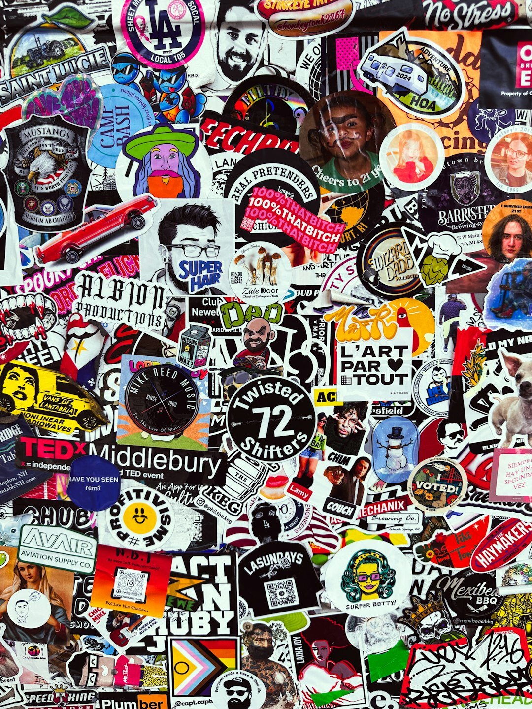 music icons collage