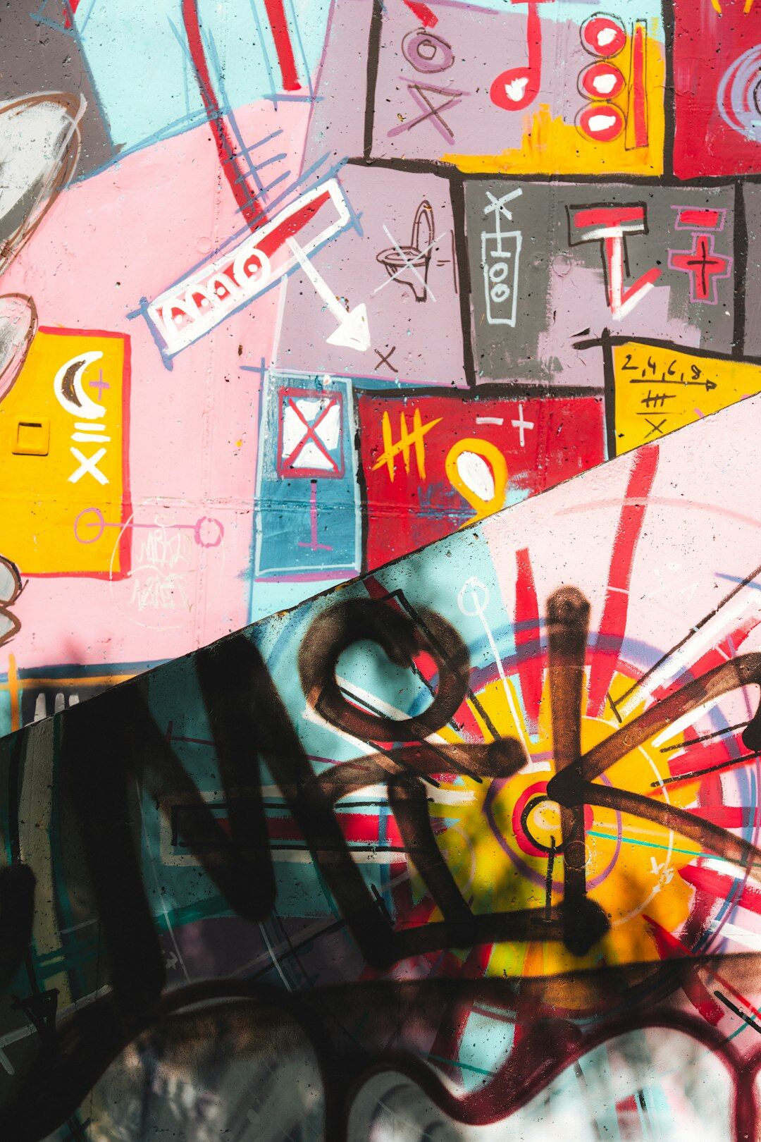 music icons collage